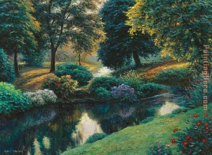 Lancaster Glen painting - Henry Peeters Lancaster Glen art painting